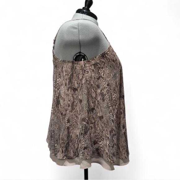 Torrid Snakeskin Top Animal Print Sophie Swing Cami Plus Size, Business Casual - Picture 4 of 9